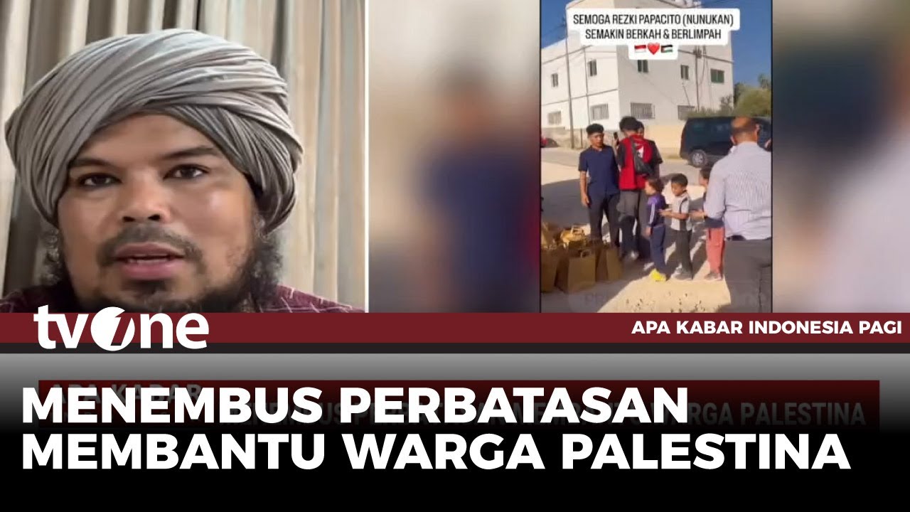 Cerita Ustadz Derry Sulaiman Bertemu dengan Pengungsi Palestina | tvOne