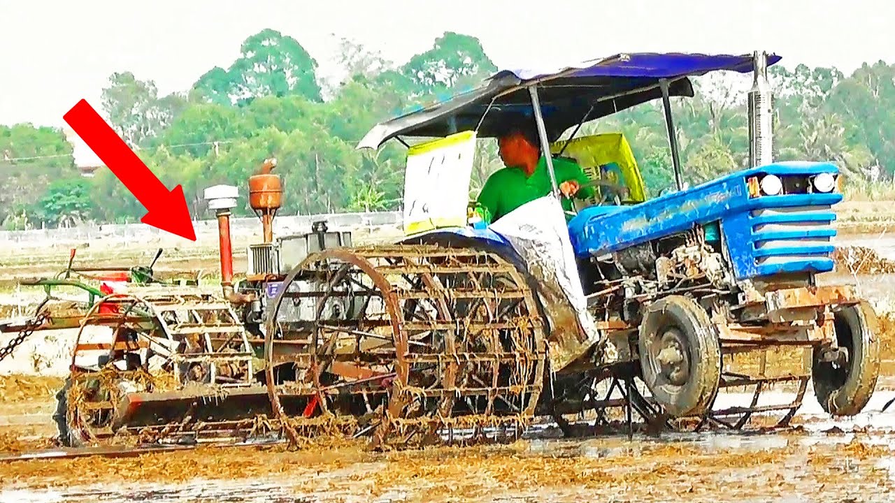 Трактор Iseki TS3110 модернизирован до двигателя Isuzu C240