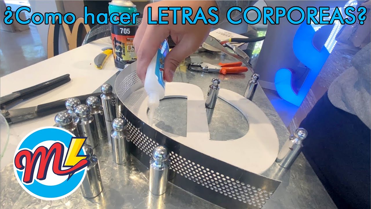 Como hacer LETRAS CORPOREAS  | Max Shine Store #simplificareltrabajo #maxshinestore
