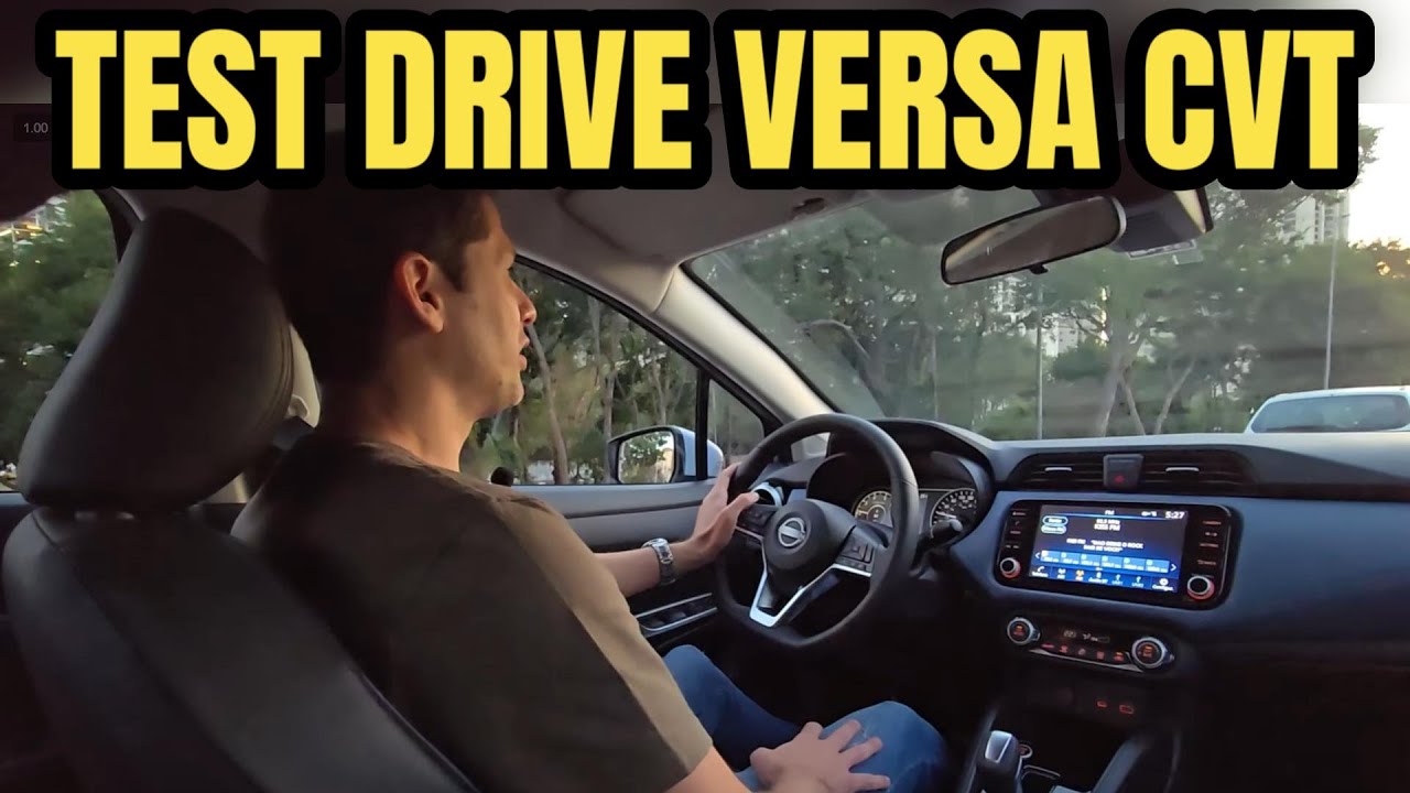 Test Drive Nissan Versa 1.6 CVT // Caçador de Carros