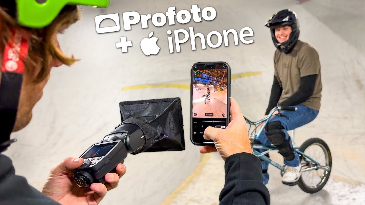Фотосъемка со вспышкой на IPHONE!! - Profoto A10 / iPhone 16 Pro Max