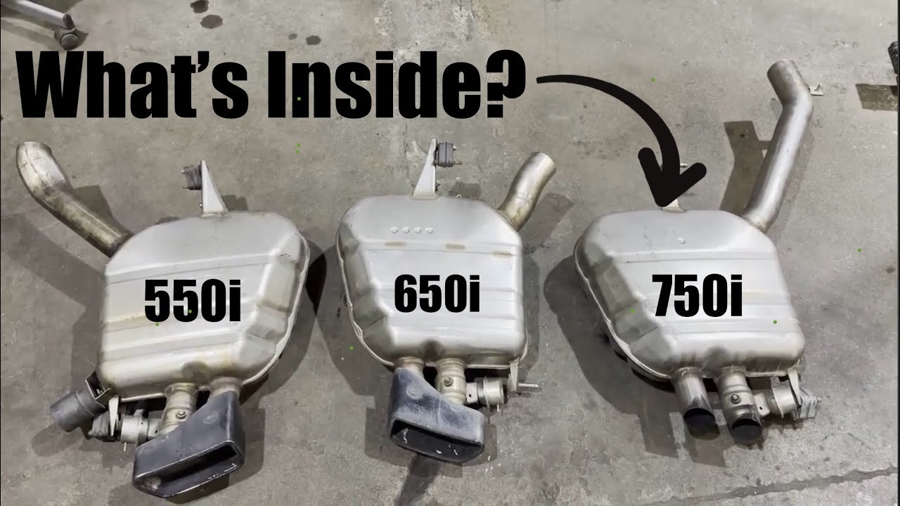 3 N63 Mufflers - 3 Distinct Sounds! N63 & N63TU Exhaust Systems Explained!
