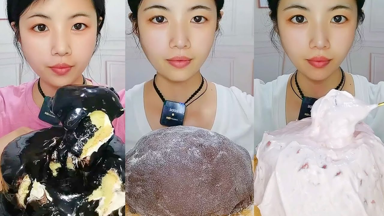 Homemade Cake and Brownie Eating Show | Calm Dessert Mukbang #107