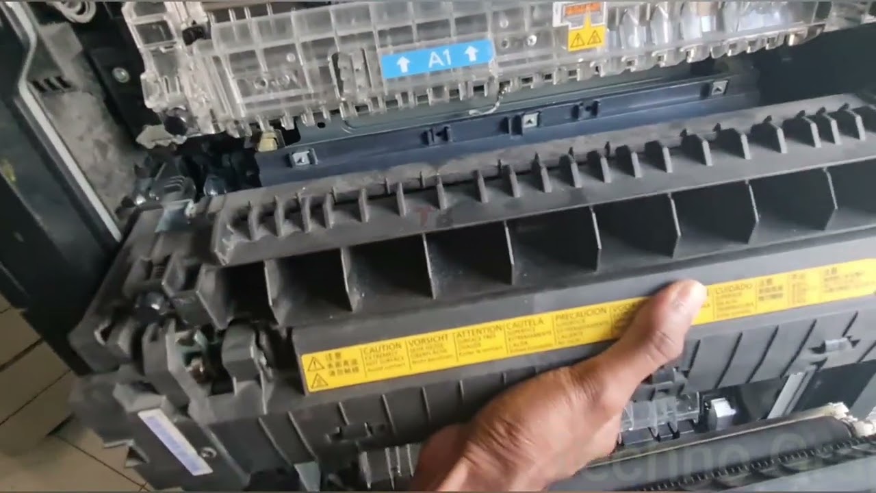 How to Replace the Fuser Unit in Kyocera TASKalfa 4052ci, 5053ci, and 6054ci Models
