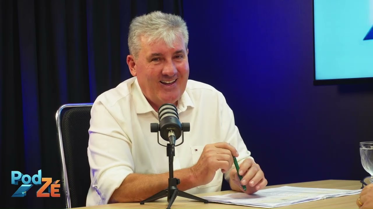POD ZÉ - ENTREVISTA SECRETÁRIO DE OBRAS DE CASCAVEL-PR, SEVERINO FOLADOR