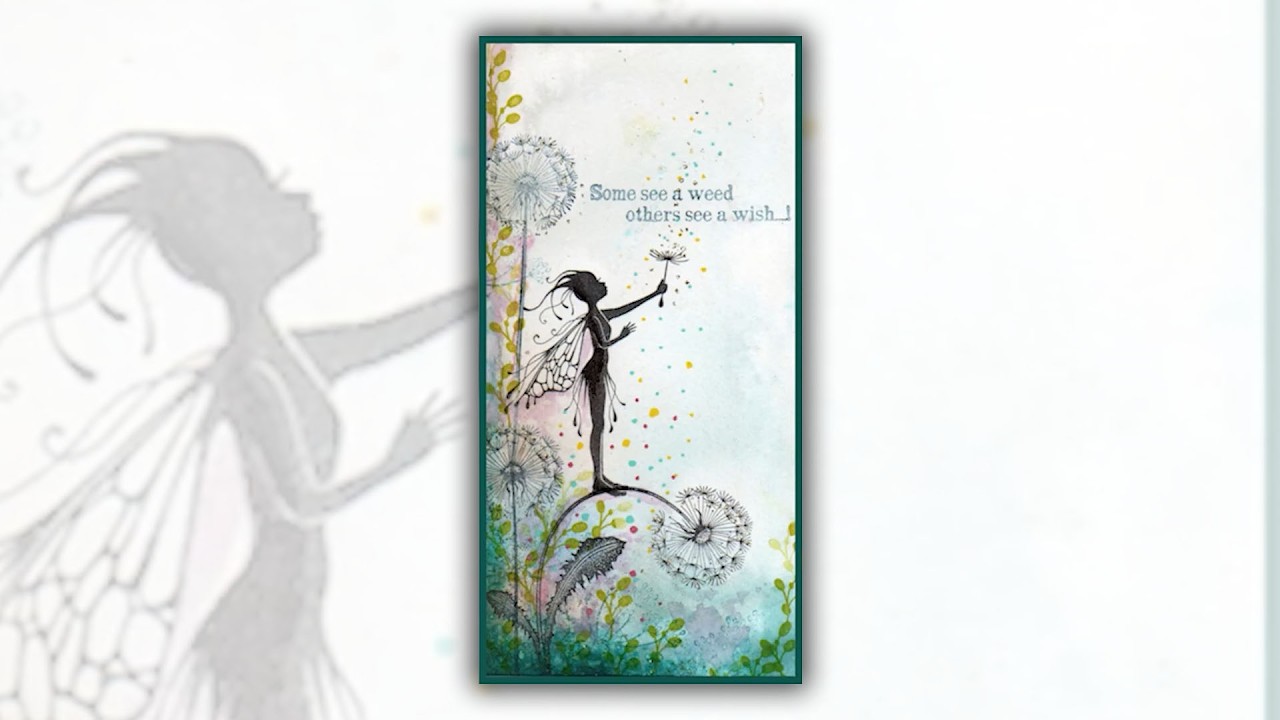 Olivia Catches a Dandelion Seed by Tracey Dutton - A Lavinia Stamps Tutorial