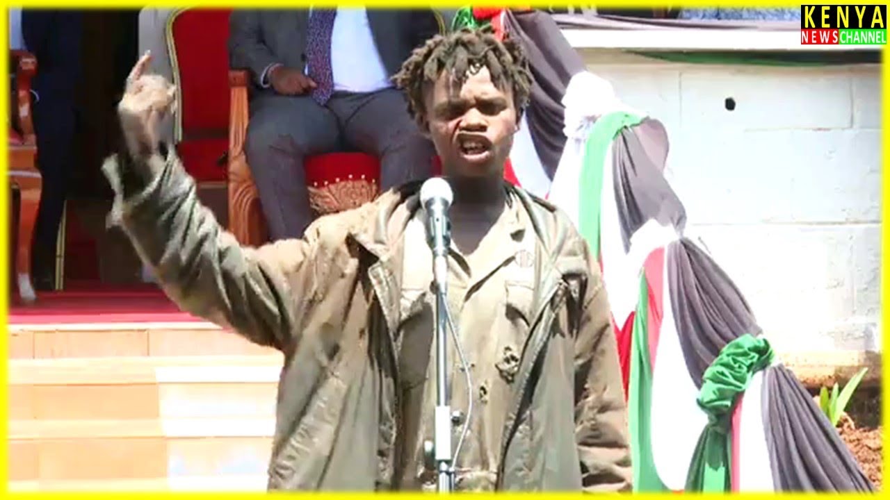 Chokora impresses Pastor Dorcas Rigathi with his Rap Song