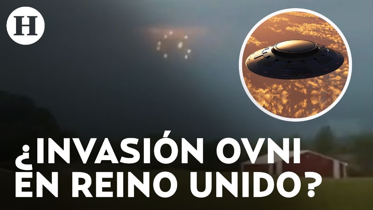 Captan flotilla de OVNIs en Reino Unido: Jaime Maussan difunde el video