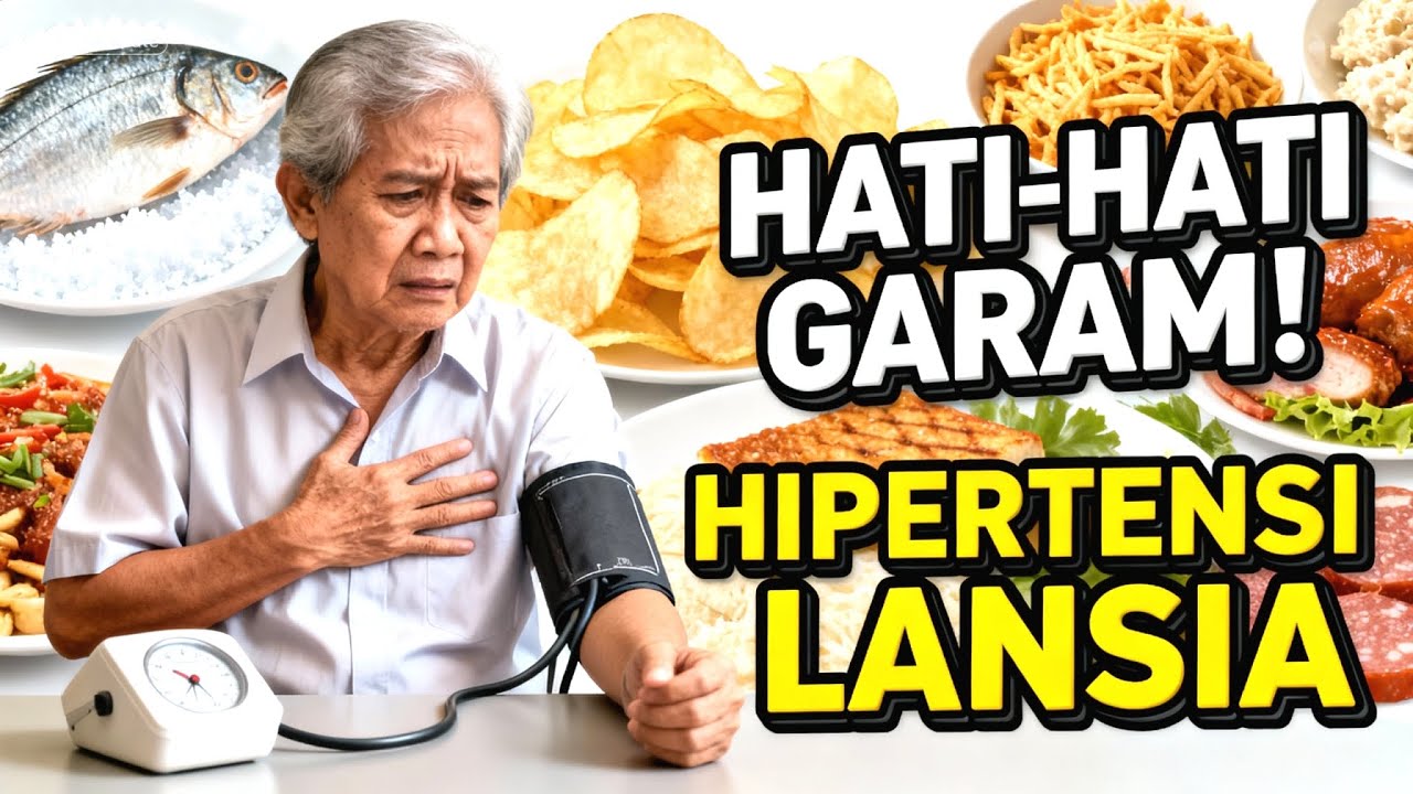 Hati-Hati! Makanan Tinggi Garam Ini Diam-Diam Memperburuk Hipertensi pada Lansia