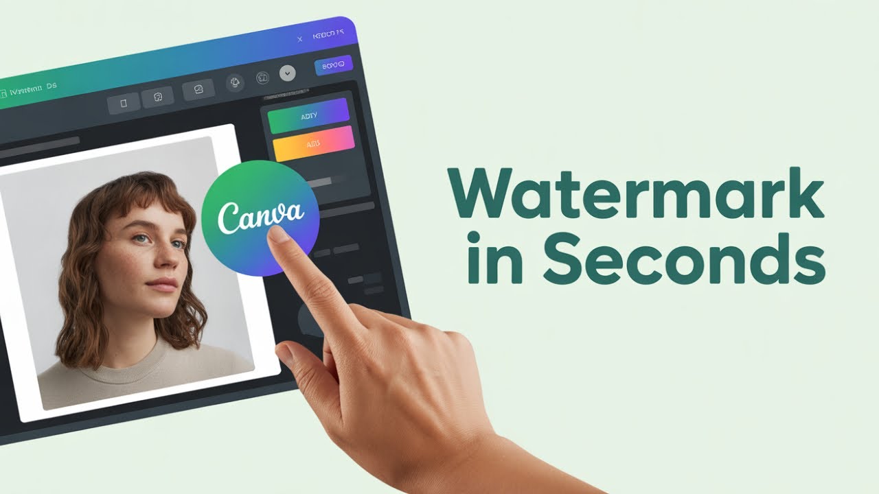 Как добавить водяной знак к фотографиям в Canva
