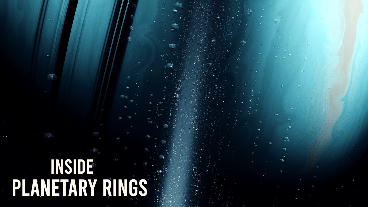 Inside Planetary Rings: a Space Cinematic