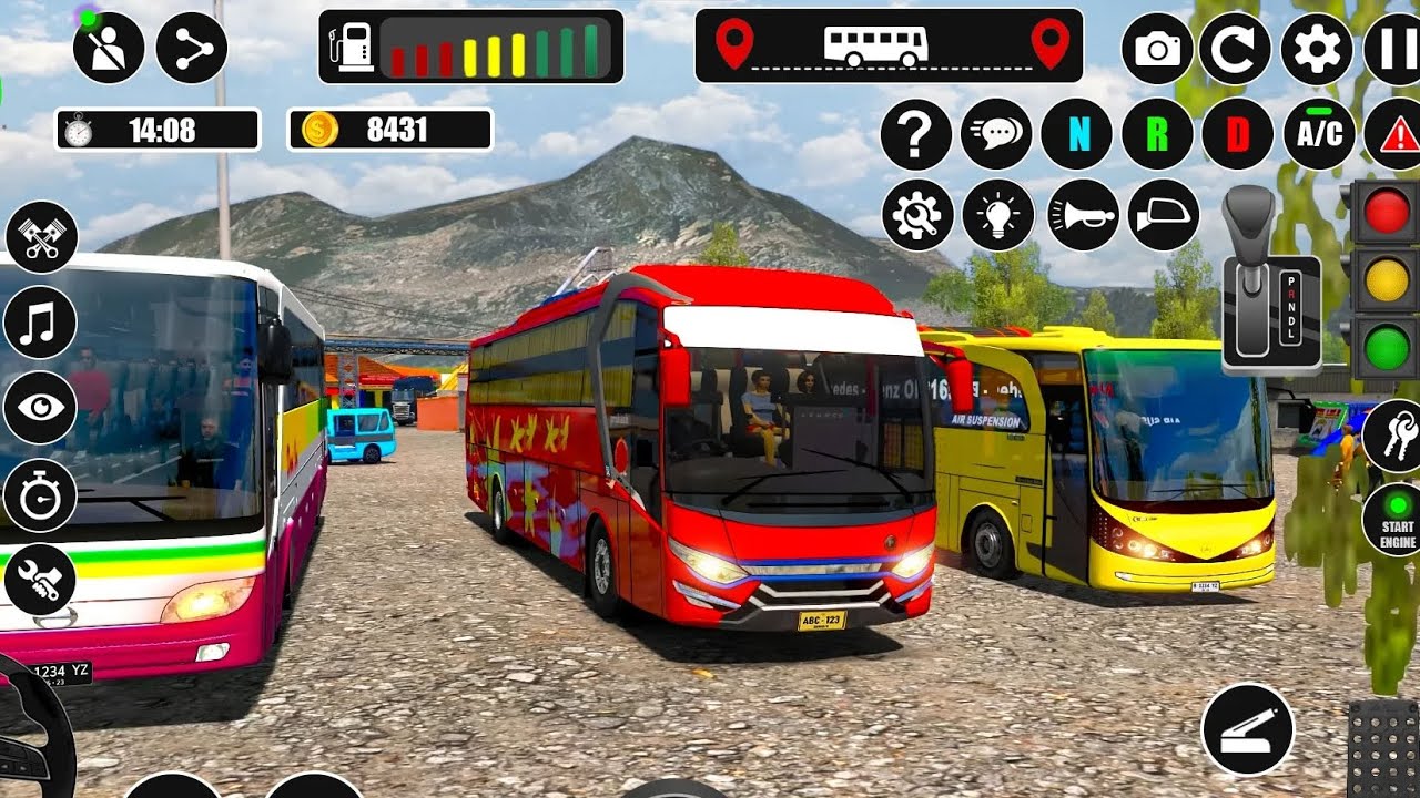 🔴Tight Roads Bus Drive 😮🛣️🚛#jazz #drawing #gaming #truck #bus 