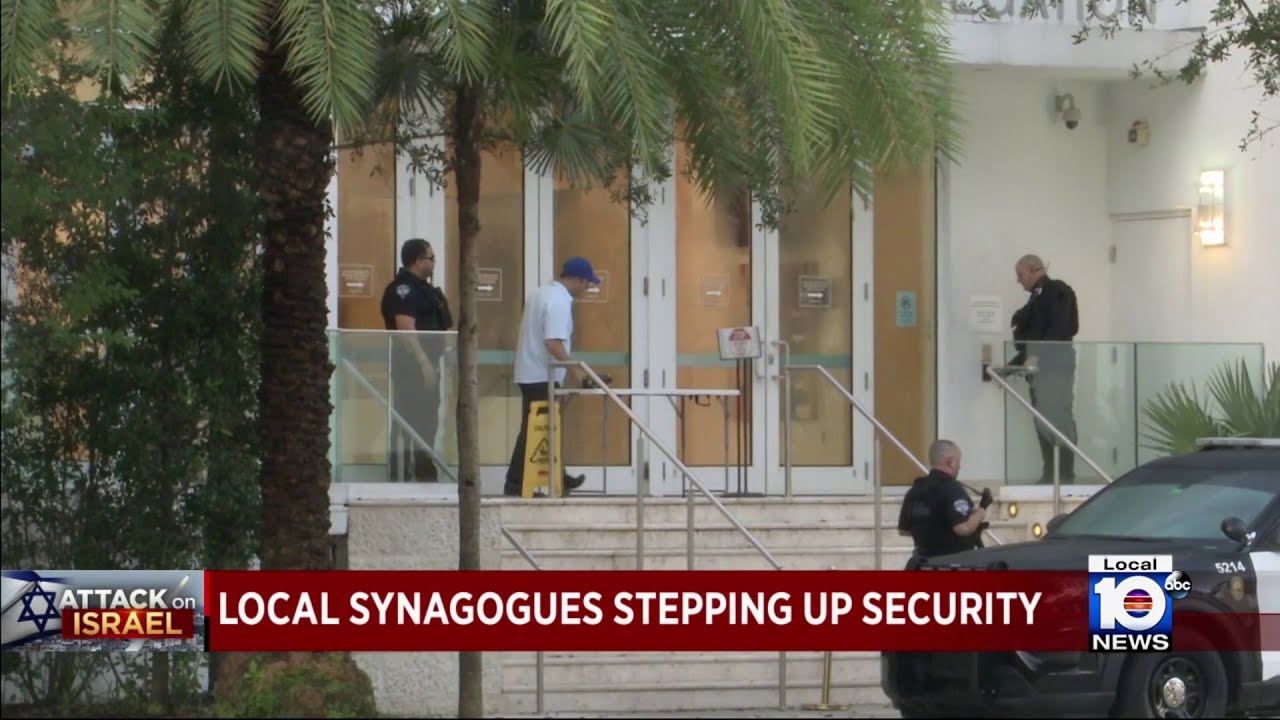 Jewish synagogues step up security in South Florida