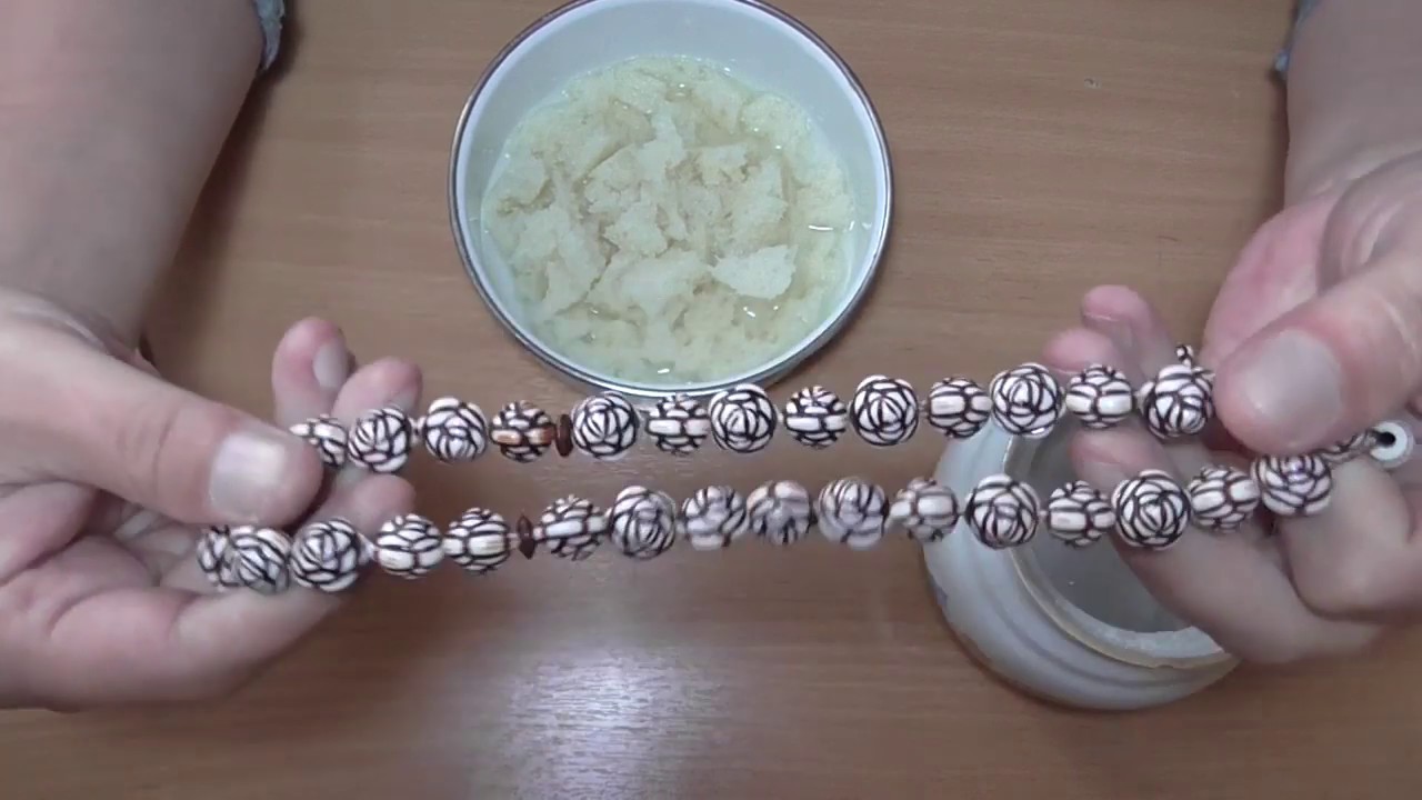 как сделать мякиш для чёток из хлеба