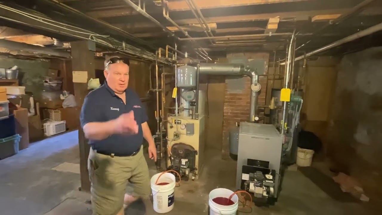 Oil to Gas Conversion in 2 Family House 2 High Efficiency Alpine Boilers