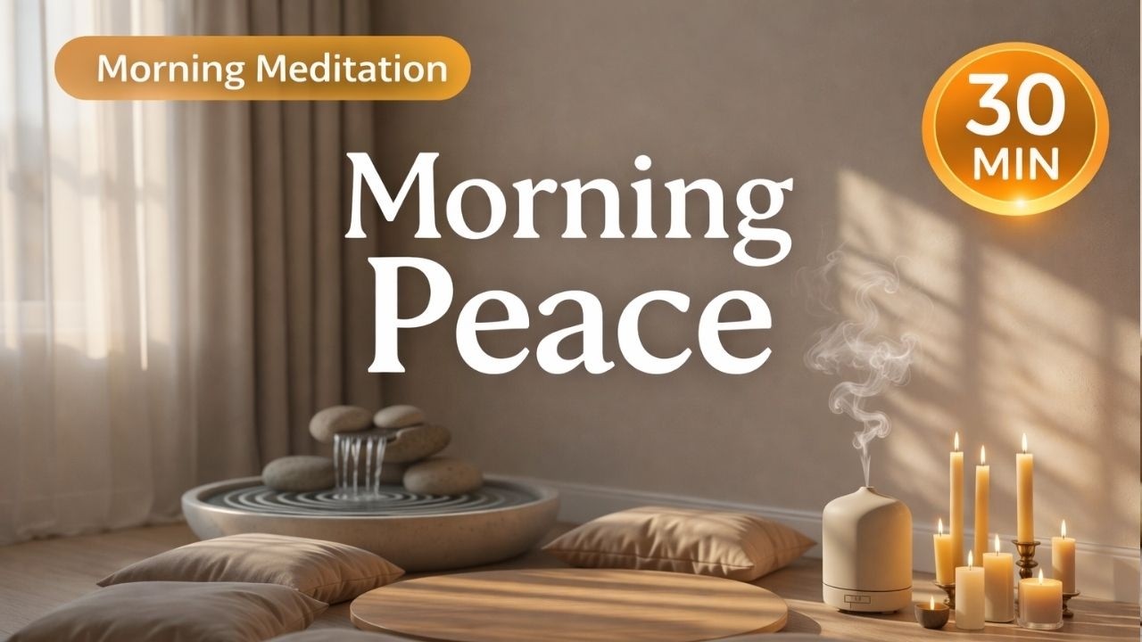 30 Min Meditation Music for Deep Relaxation & Peaceful Mind