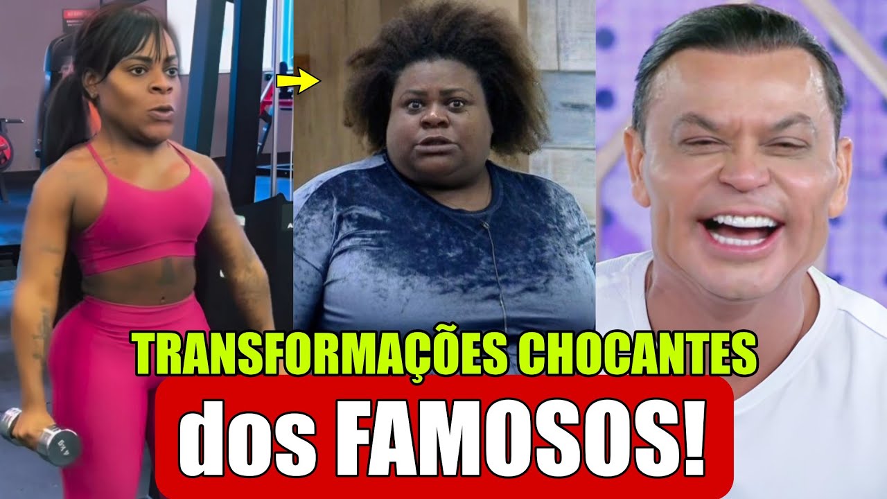 7 TRANSFORMAÇÕES MAIS CHOCANTES dos FAMOSOS #6