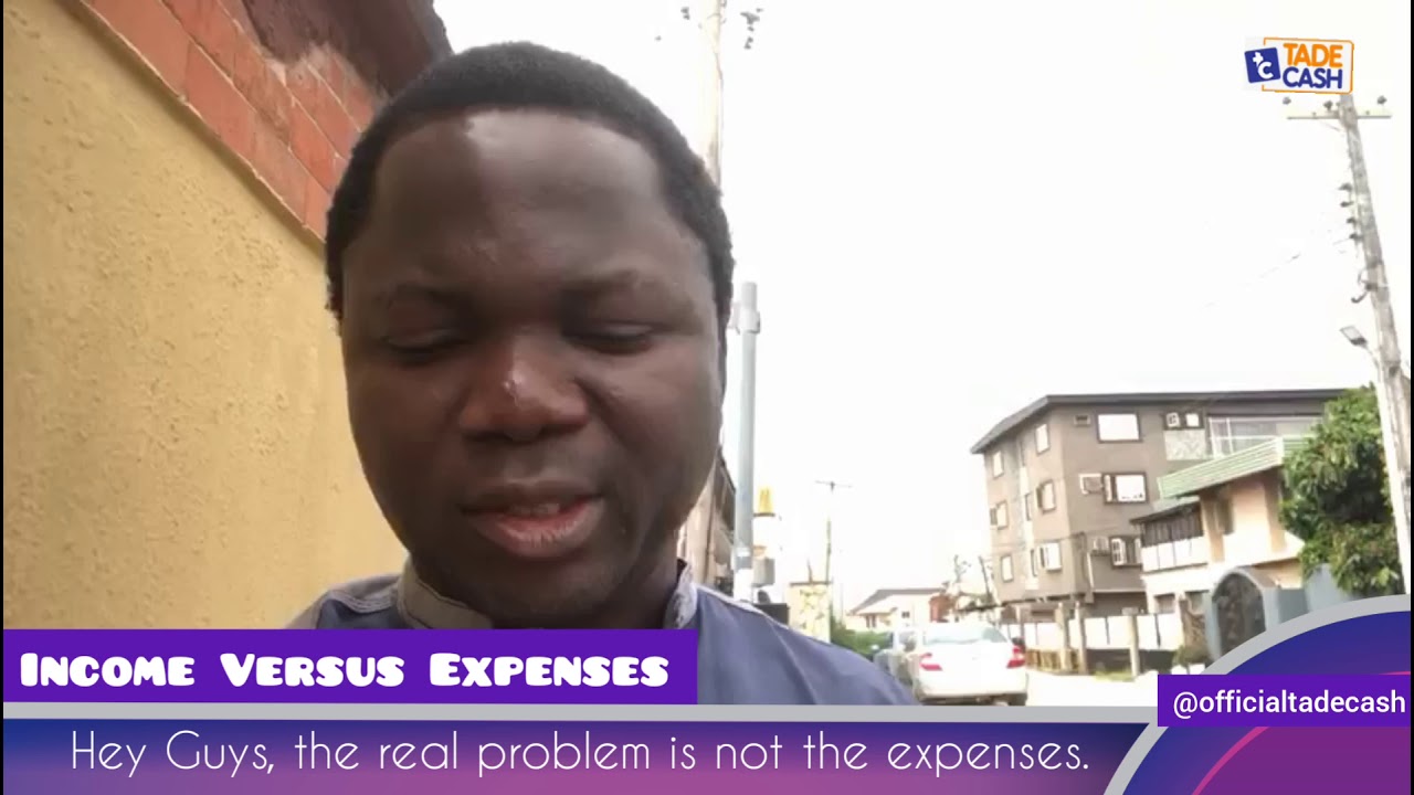Income vs Expenses (Personal Finance Tip) - Tade Cash