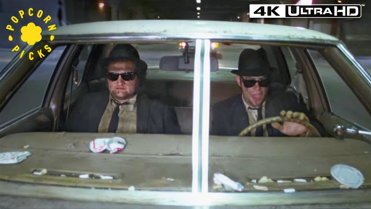 The Monumental Car Chase & Crash (Full Scene) | The Blues Brothers