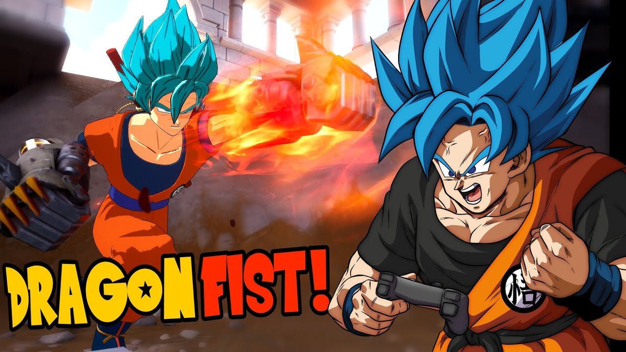 Goku NITRO FISTS FOES TO VICTORY! | Fortnite