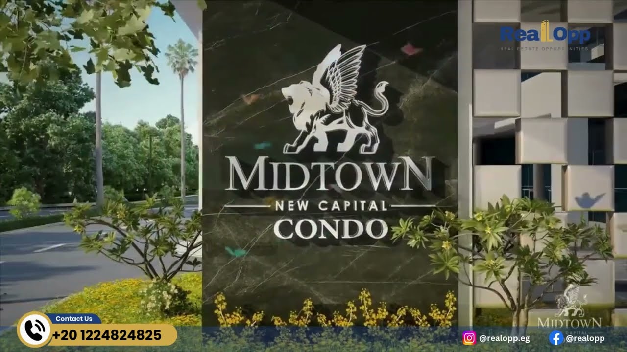 Midtown Condo New Capital - Real Opp