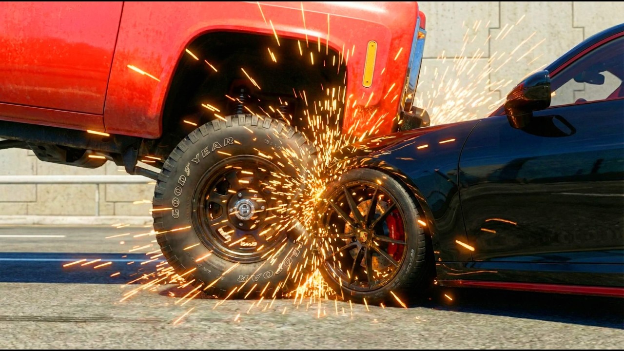 NEVER Mess With a Furious Driver! - BeamNG Drive