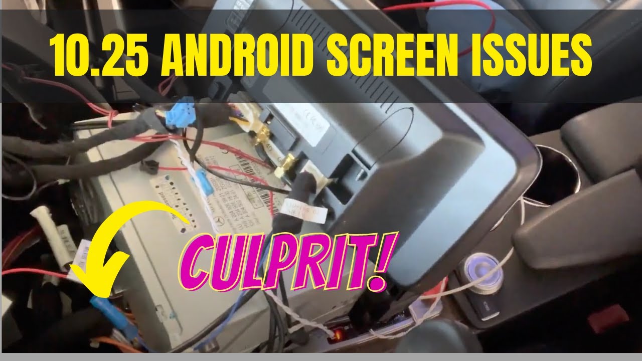 Android 10.25 Screen Issues - No sound