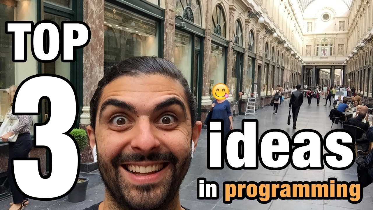 Top 3 Ideas in Programming | Code Walks 060