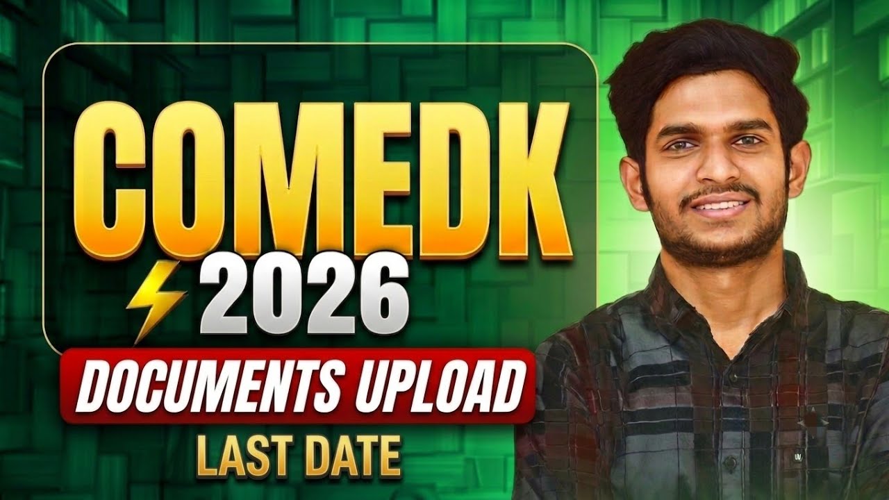 COMEDK Counselling 2026: Document Rejected Fix It Now | Choice Filling Update 🫡