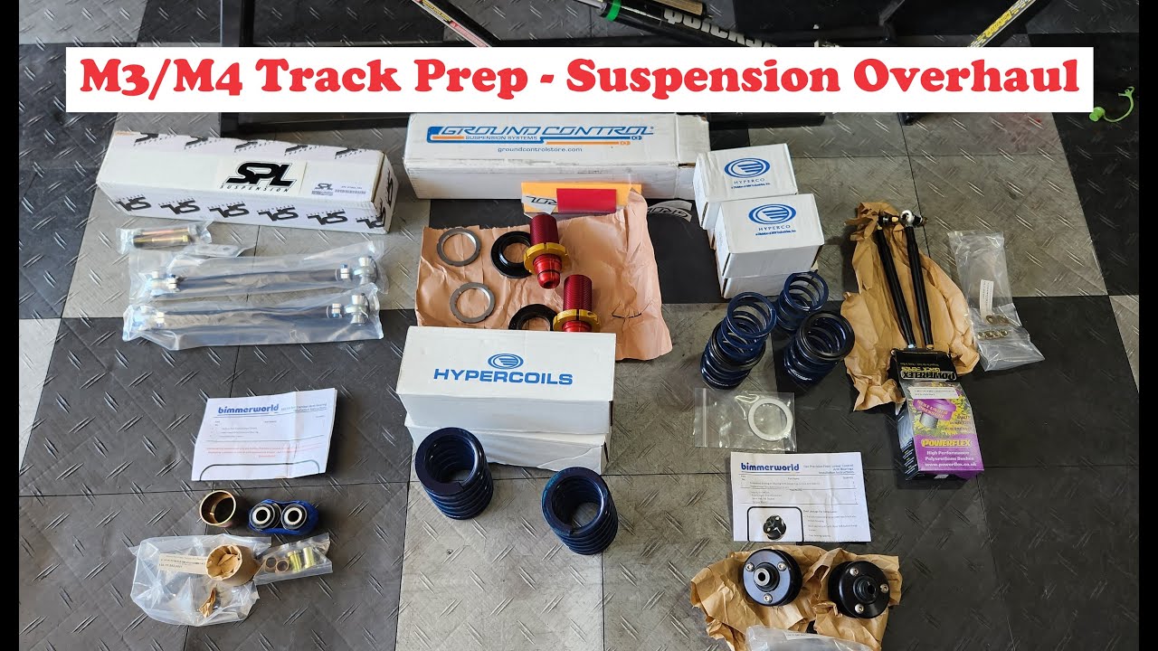 F8X M3/M4 Suspension Overhaul - Monoball Bearings