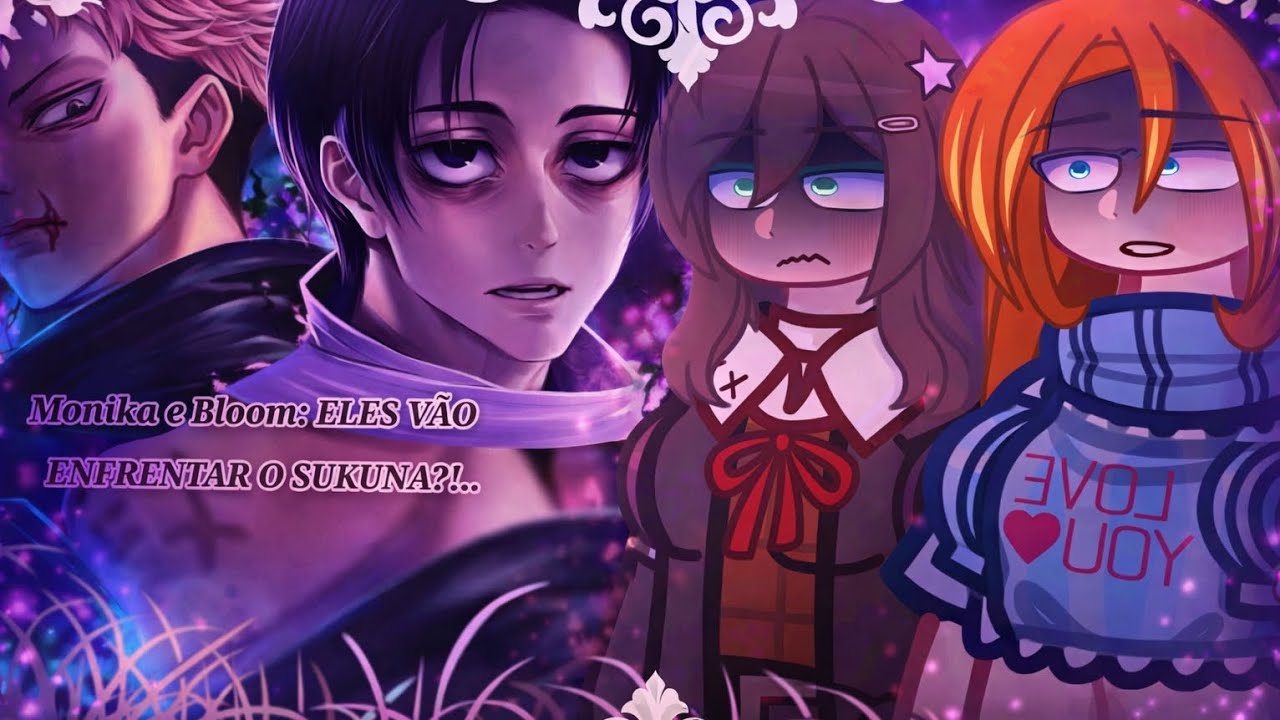 ✨Winx & DDLC Reagindo ao Rap Itadori & Yuta (Jujutsu Kaisen) | Maldição Herdada | AniRap🔥