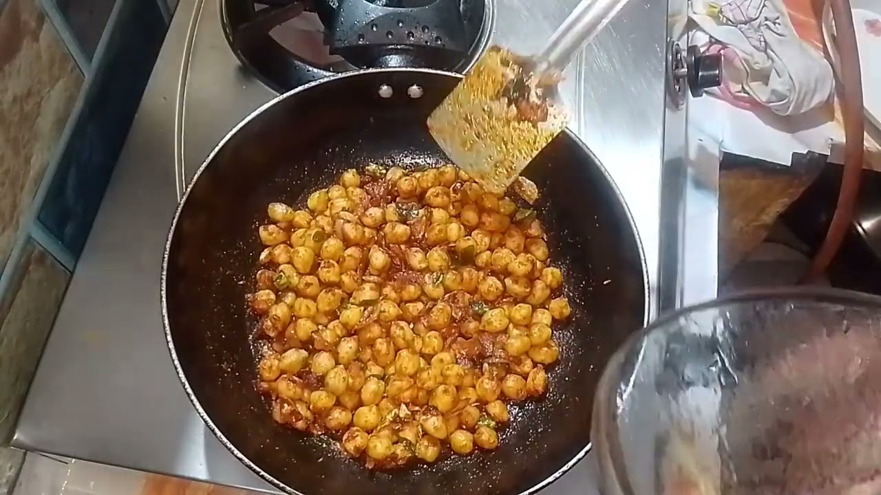 Jhatpat banne wali chana chatpata#chana@chatpata chana#yummy 😋