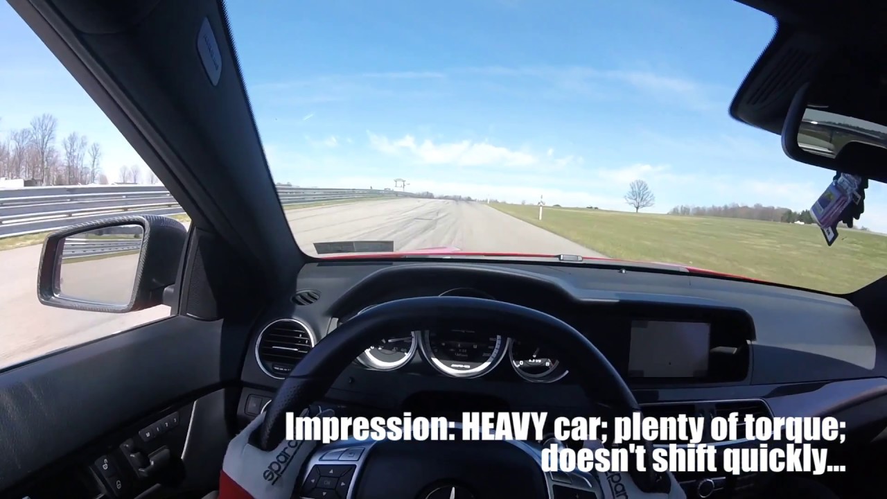 POV Track Day: Mercedes C63 AMG GingerMan Raceway!