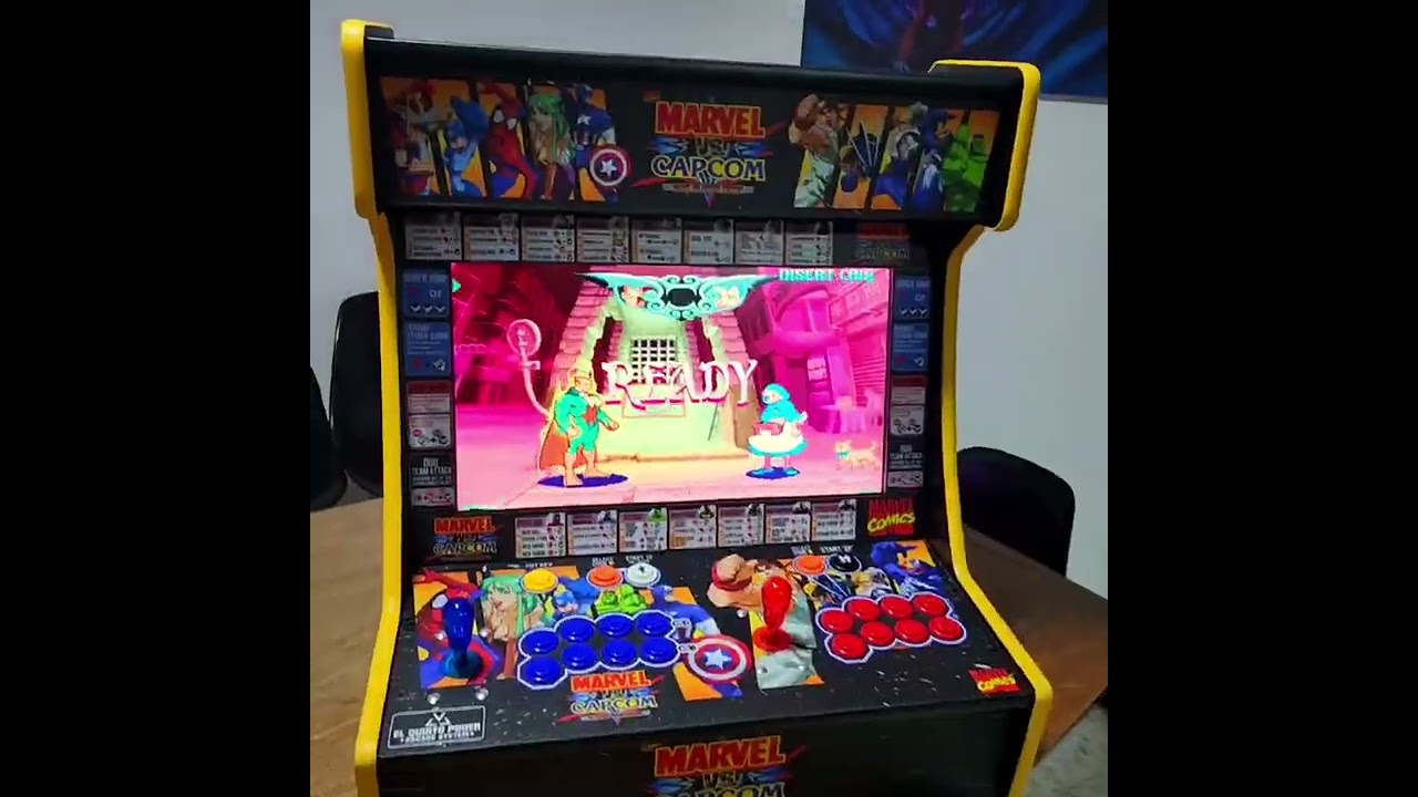 Bartop 1TB hyperspin Marvel vs Capcom  de El Quinto Poder