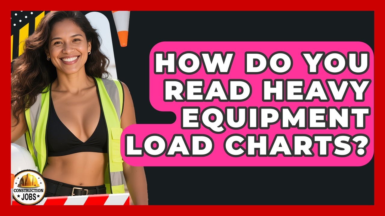 How Do You Read Heavy Equipment Load Charts? - Construction Jobs