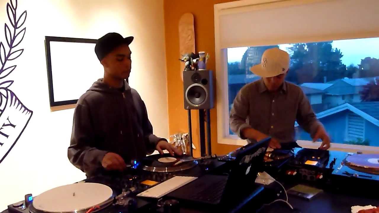 DJ Q-Bert and DJ Nelson Scratch Homepractice 2011 Part 2