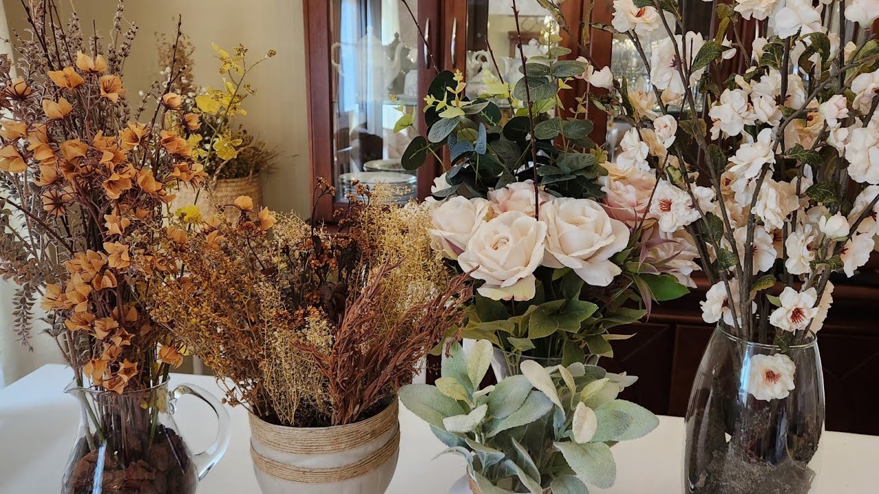 LINDAS OPÇÕES DE FLORES NA DECORAÇÃO!!!!