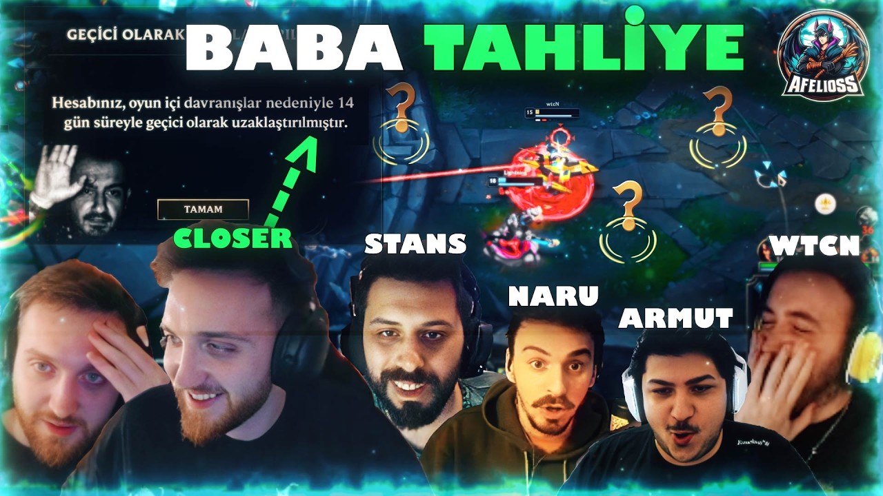 CLOSER BAN OLAYI VE SONRASI | LOL YAYIN ANLARI 167