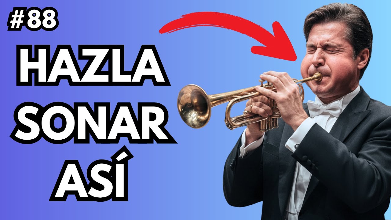 🎙️¿Solo te sale aire? Descubre los 3 pasos para hacer sonar la trompeta 🎺 #88. Trompedemia Pódcast