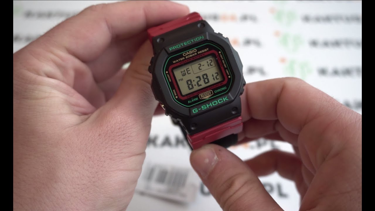 Zegarek CASIO G-SHOCK DW-5600THC-1 Kaktus24.pl