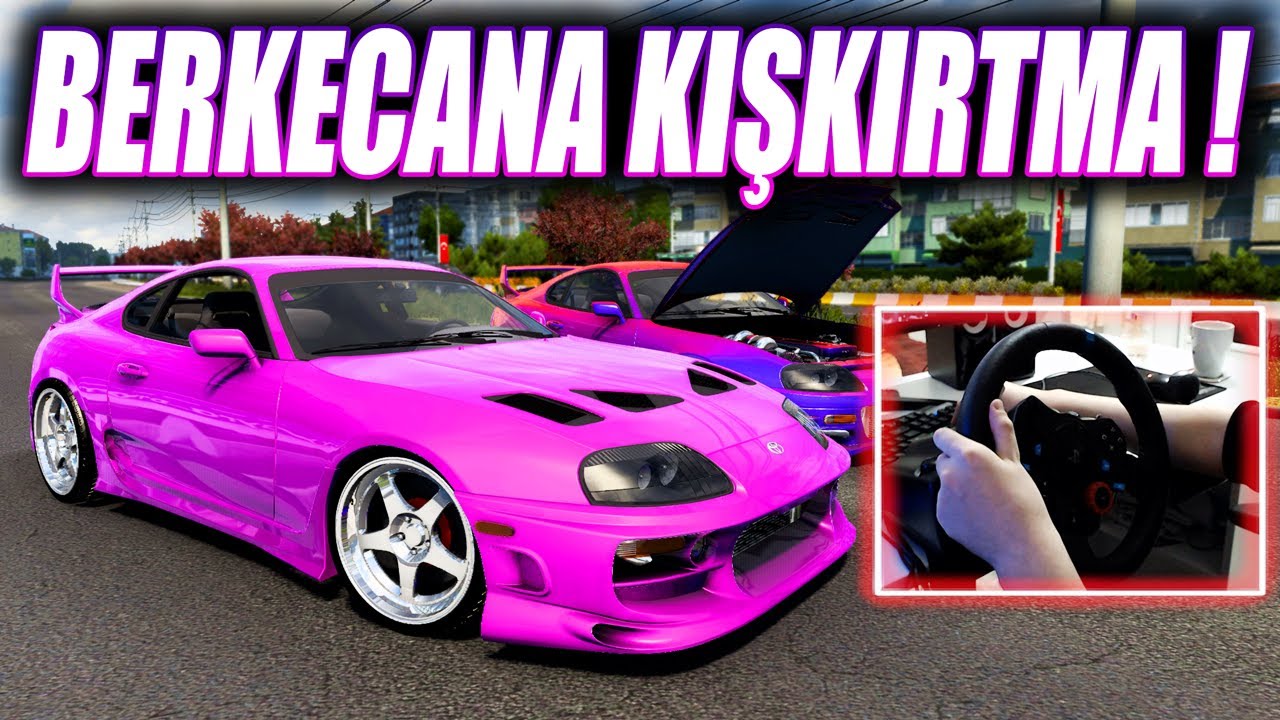 BERKECANA KIŞKIRTMA !!! SUPRALARLA YARIŞTIK w/@imdatTV @oguzhankaplan  ETS 2 1.43 [ Logitech G29 ]