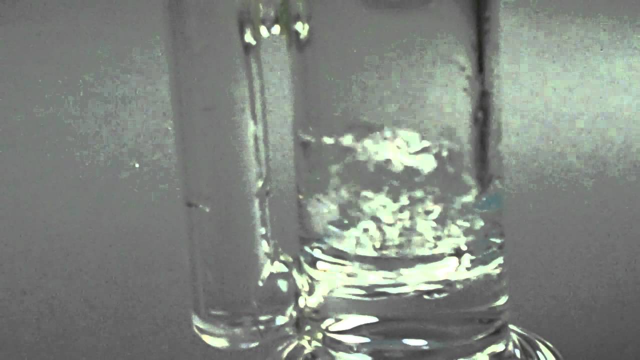 Large Sidecar Bubbler with Blue Label by Hitman Water Test