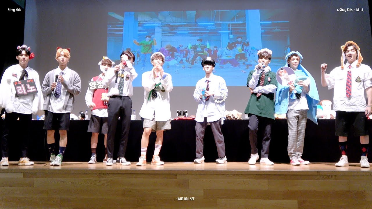 180831 스트레이 키즈 Stray Kids 용산 팬사인회 / 'M.I.A.' [4K]