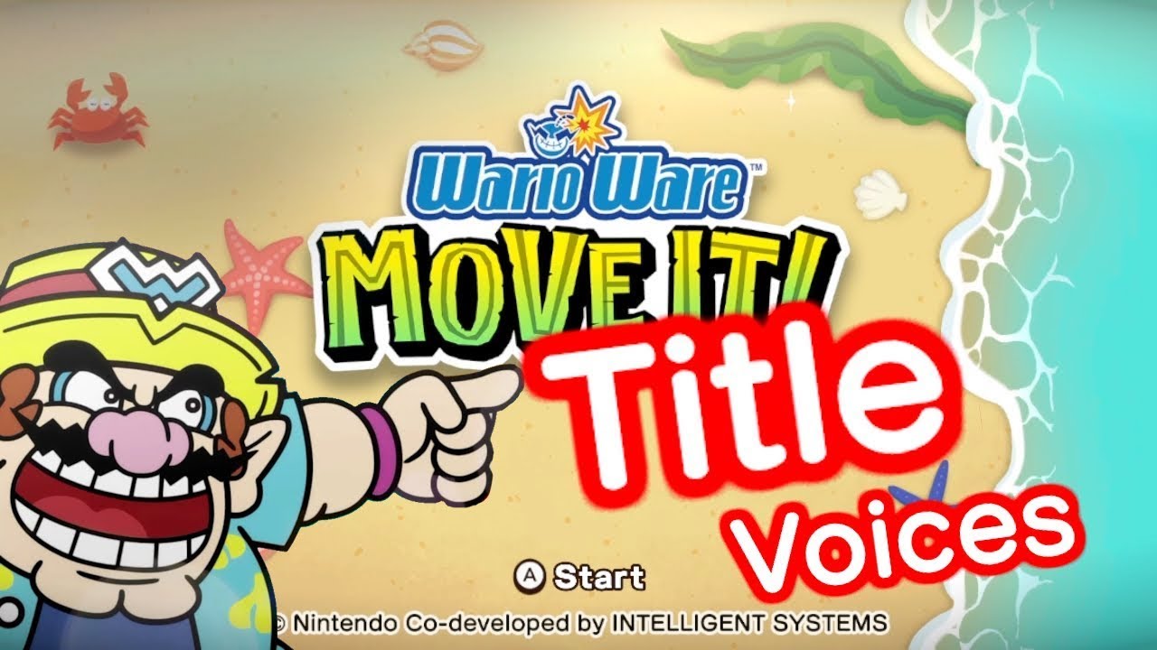 All Title call voices in WarioWare: Move It!