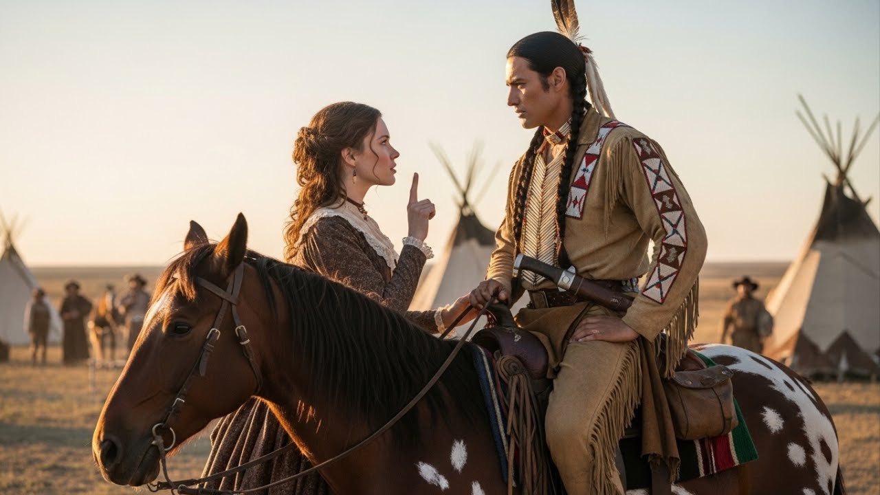 She Defied The Comanche Chief, The Savage — And He Silenced Her With A Word.