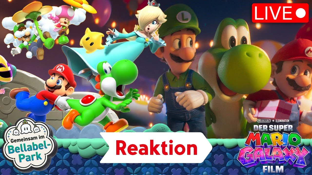 Mario Galaxy Movie 🌌 & Mario Bros Wonder DLC 🌺 Reaktion! 😱 | Stream 757