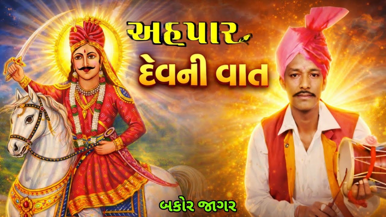 🙏અહપાર દેવની વાત🌺બકોર જાગર | સાંભળો અદ્ભુત જાગર 🌺#pasojagar #bakorjagar #punamjagar @MaaRupavel01 