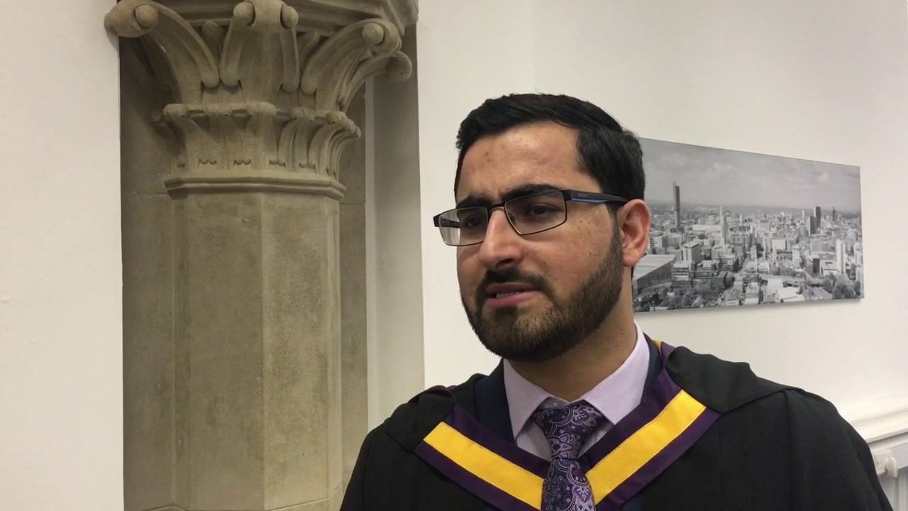 Graduation success for inspirational Afghan refugee