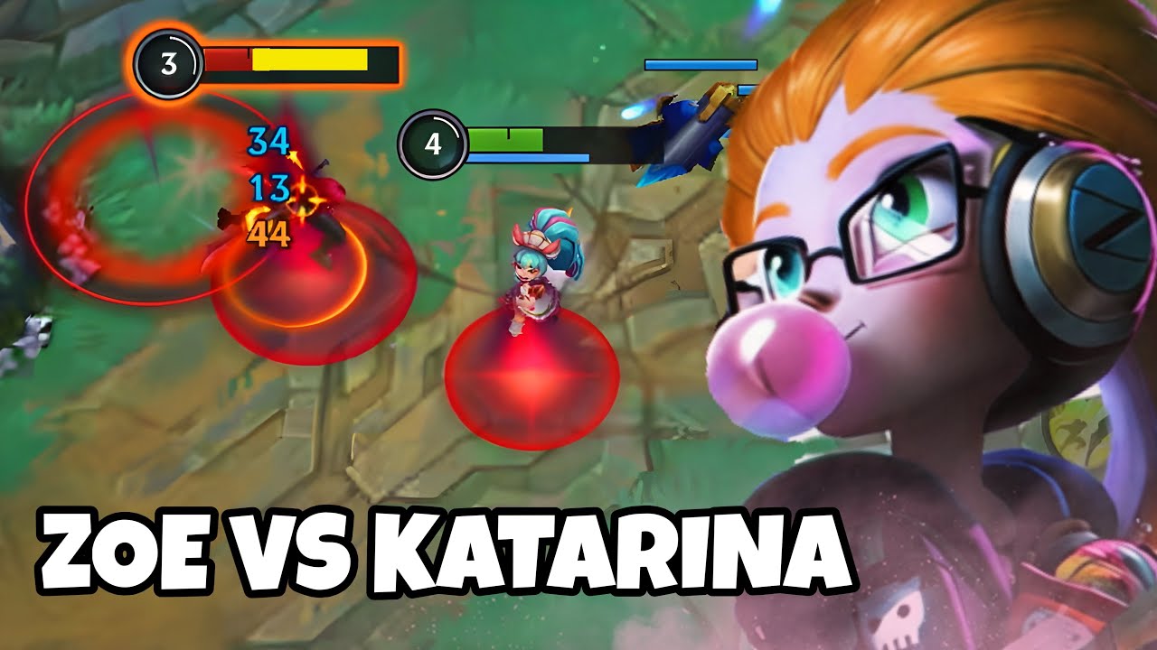 Zoe vs Katarina | How to Win This Matchup | Wild Rift