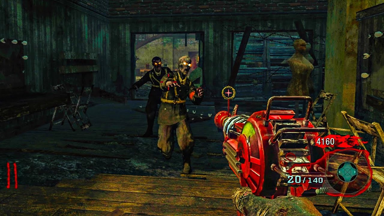 BLACK OPS ZOMBIES: KINO DER TOTEN GAMEPLAY! (NO COMMENTARY)